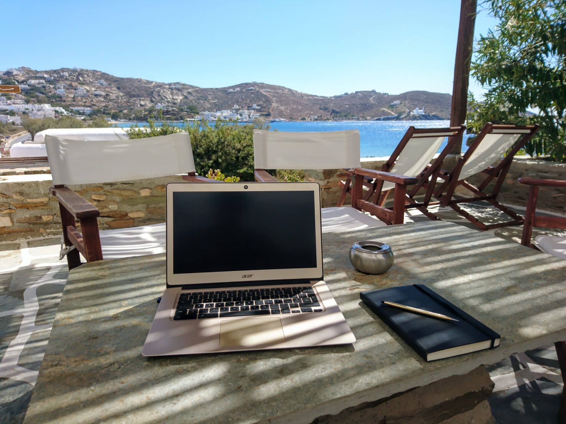 DSC_0055 Working Remotely From Greece